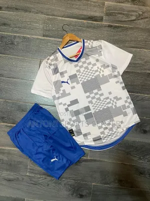 White Blue Color Plain Jerseys Original One