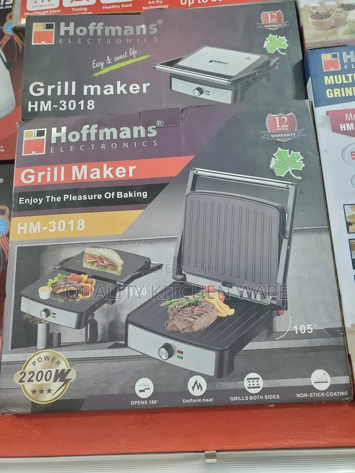 Electric Grill Maker Machine