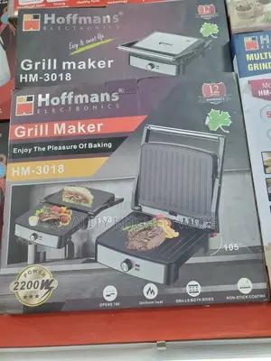 Electric Grill Maker Machine