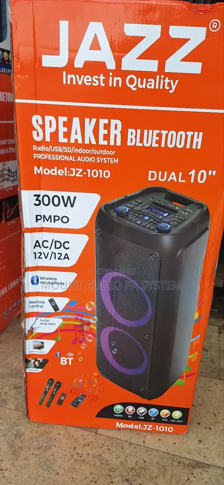 Jazz Recheagable Speaker Jz 1010