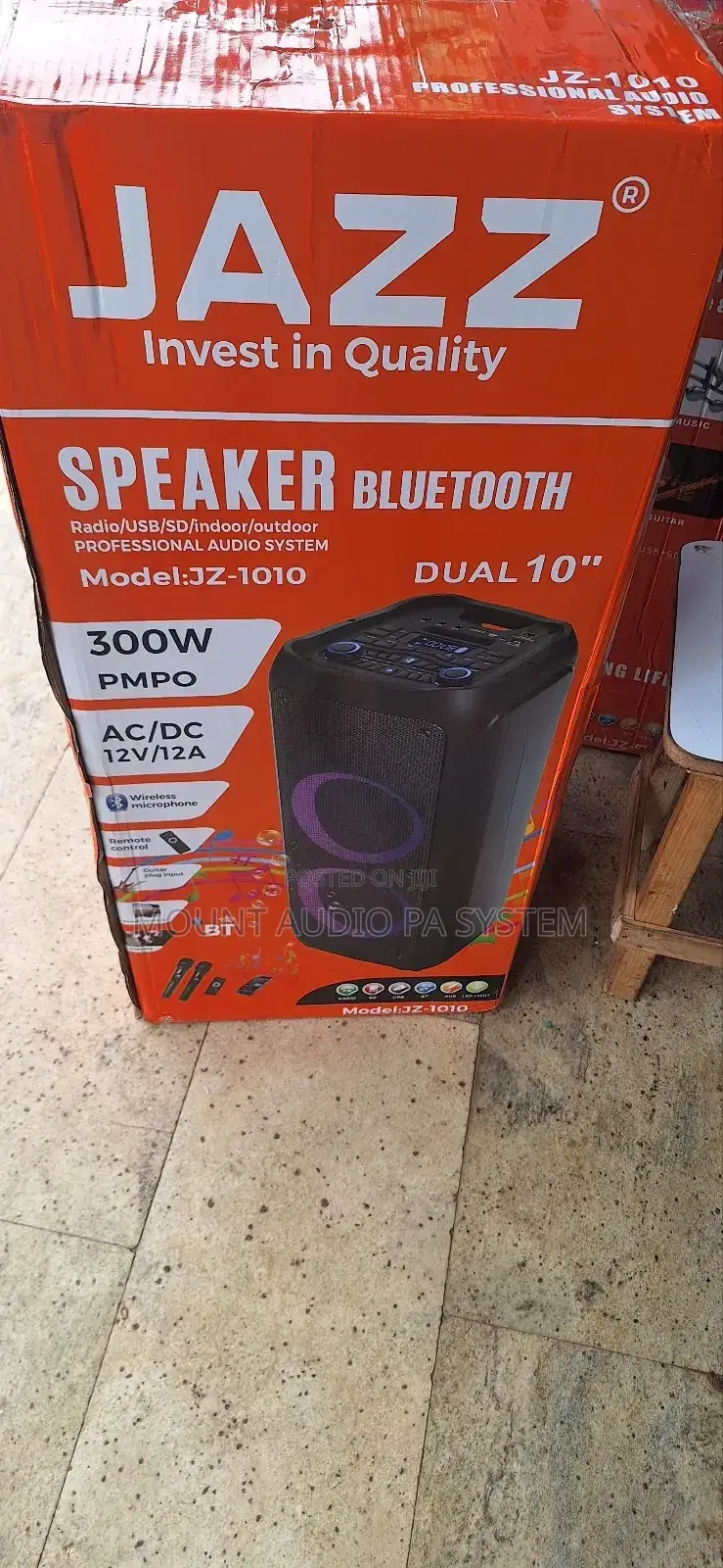 Jazz Recheagable Speaker Jz 1010