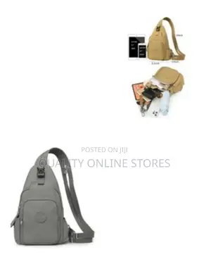 Versatile Sling Bag / Cross-Body Backpack - Multicolor