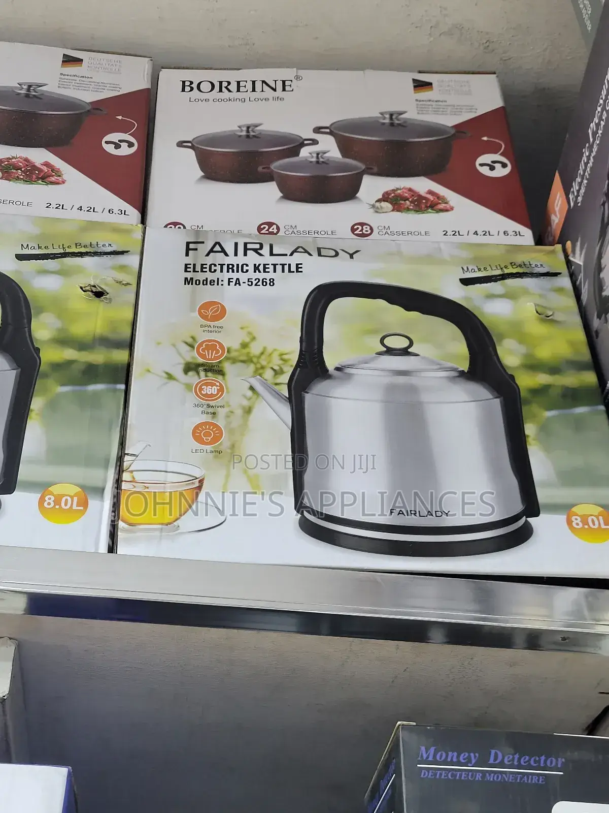 8l Fair Lady Electric Kettle Fa-5268
