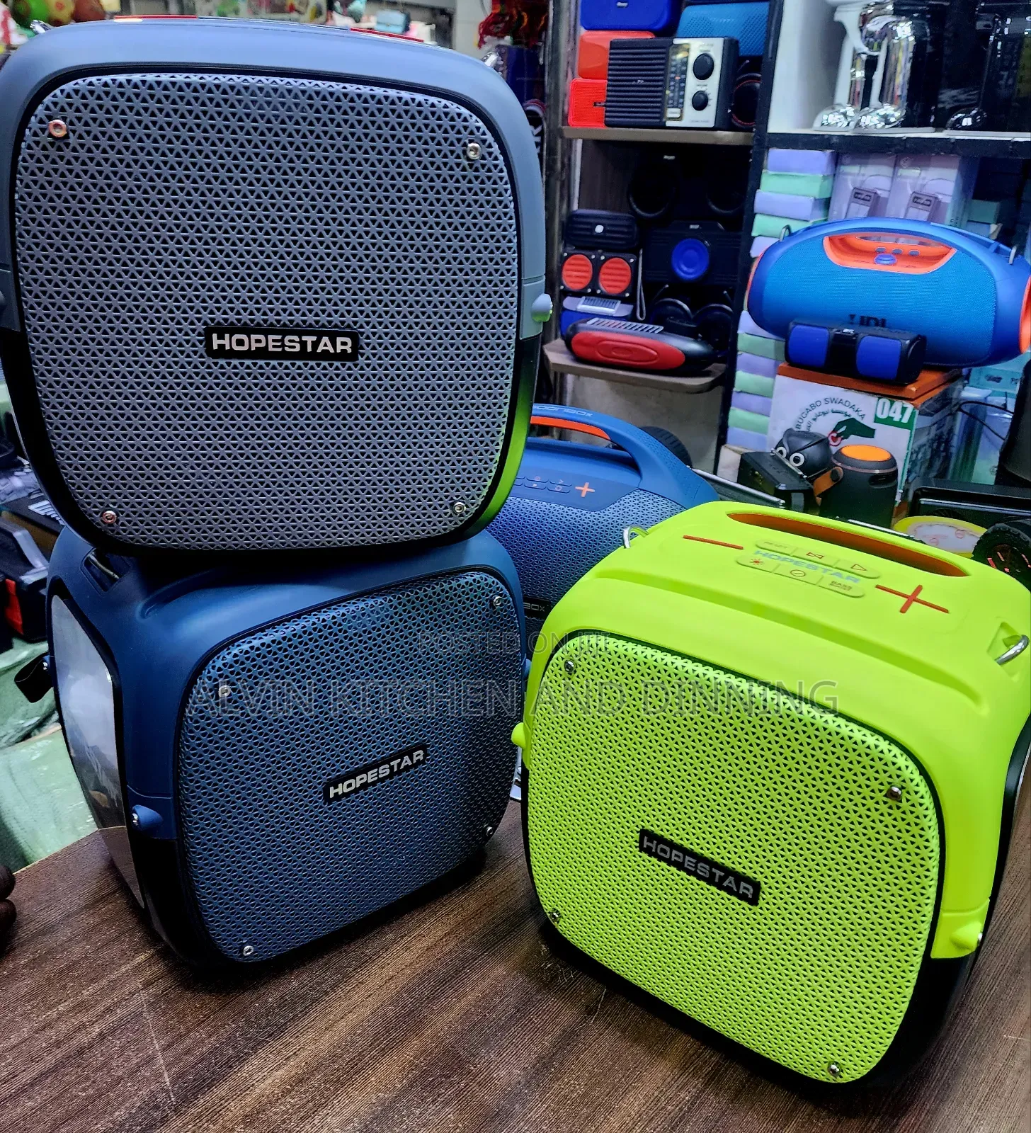 Wireless Bluetooth Speaker Hopestar Party One 80w