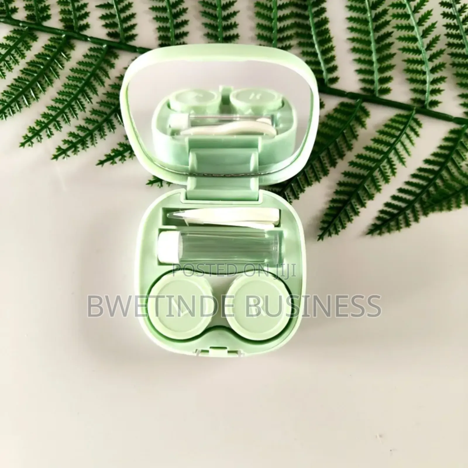 Eye Contact Lenses Case With Cleaner Washer And Lens Case