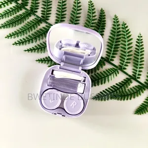 Eye Contact Lenses Case With Cleaner Washer And Lens Case