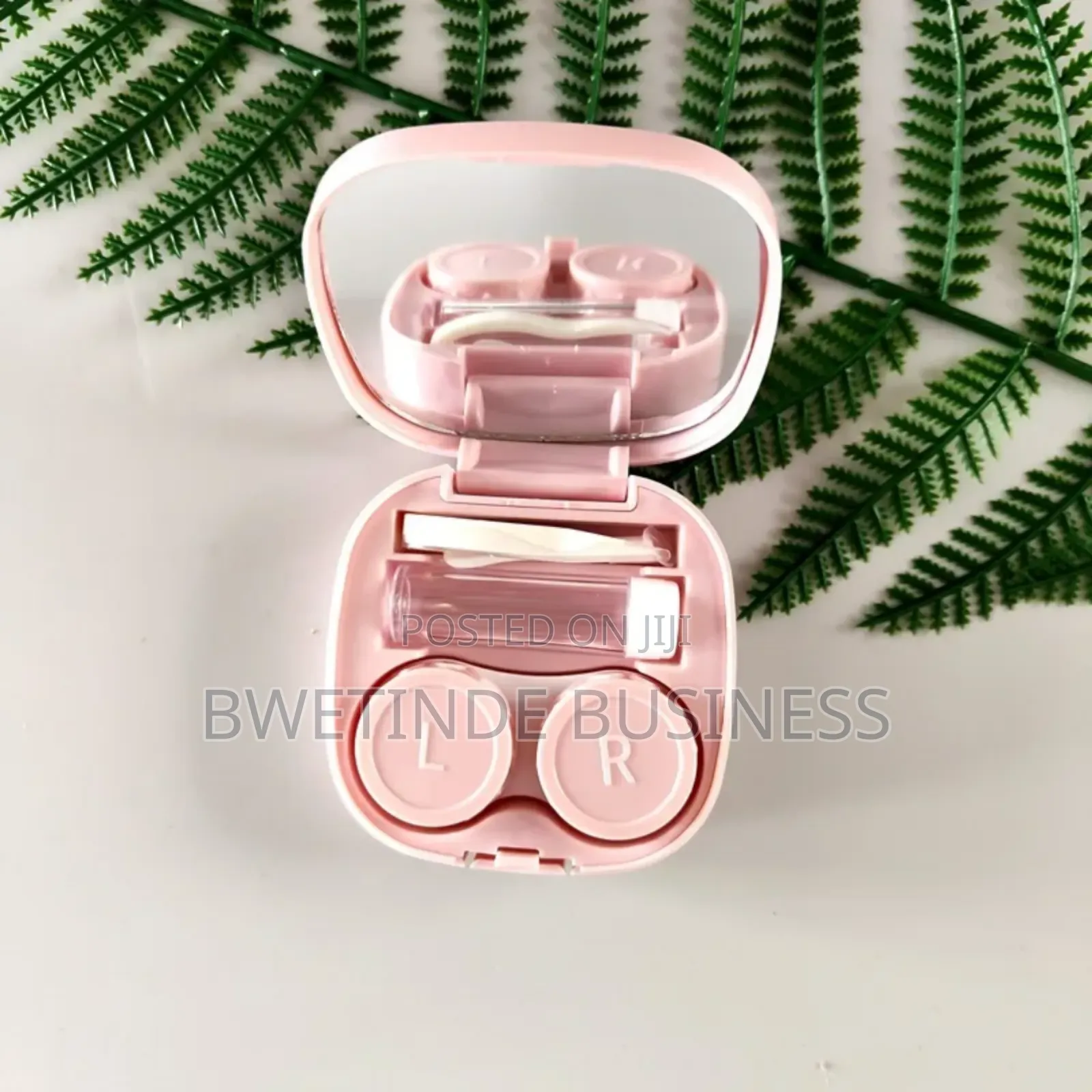 Eye Contact Lenses Case With Cleaner Washer And Lens Case