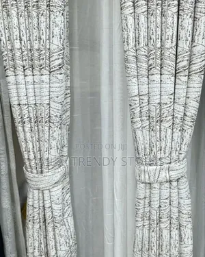 Brown Hexagon Curtains Per Metre