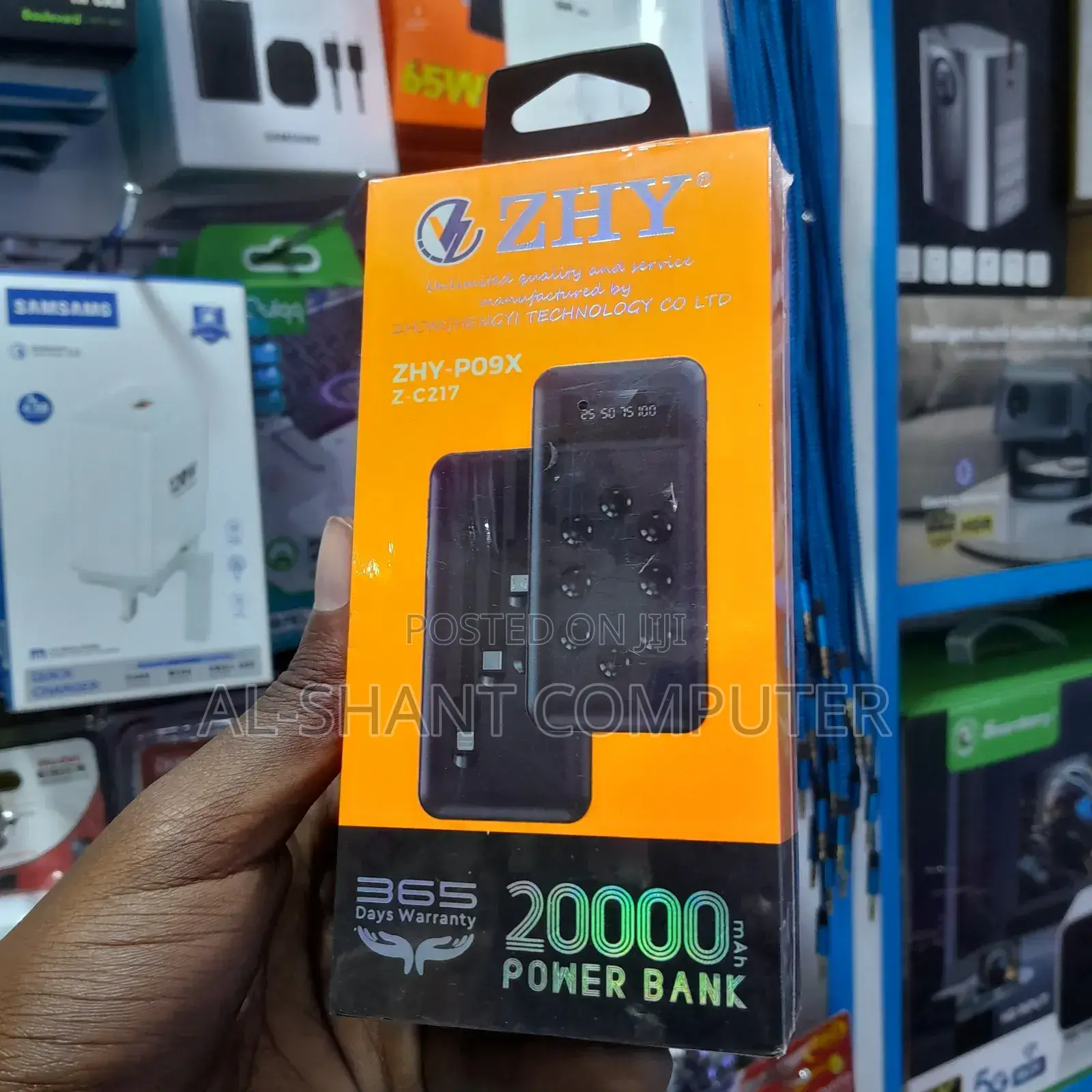 20000mah Power Bank/Zhy 20000mah Fast Charging Power Bank
