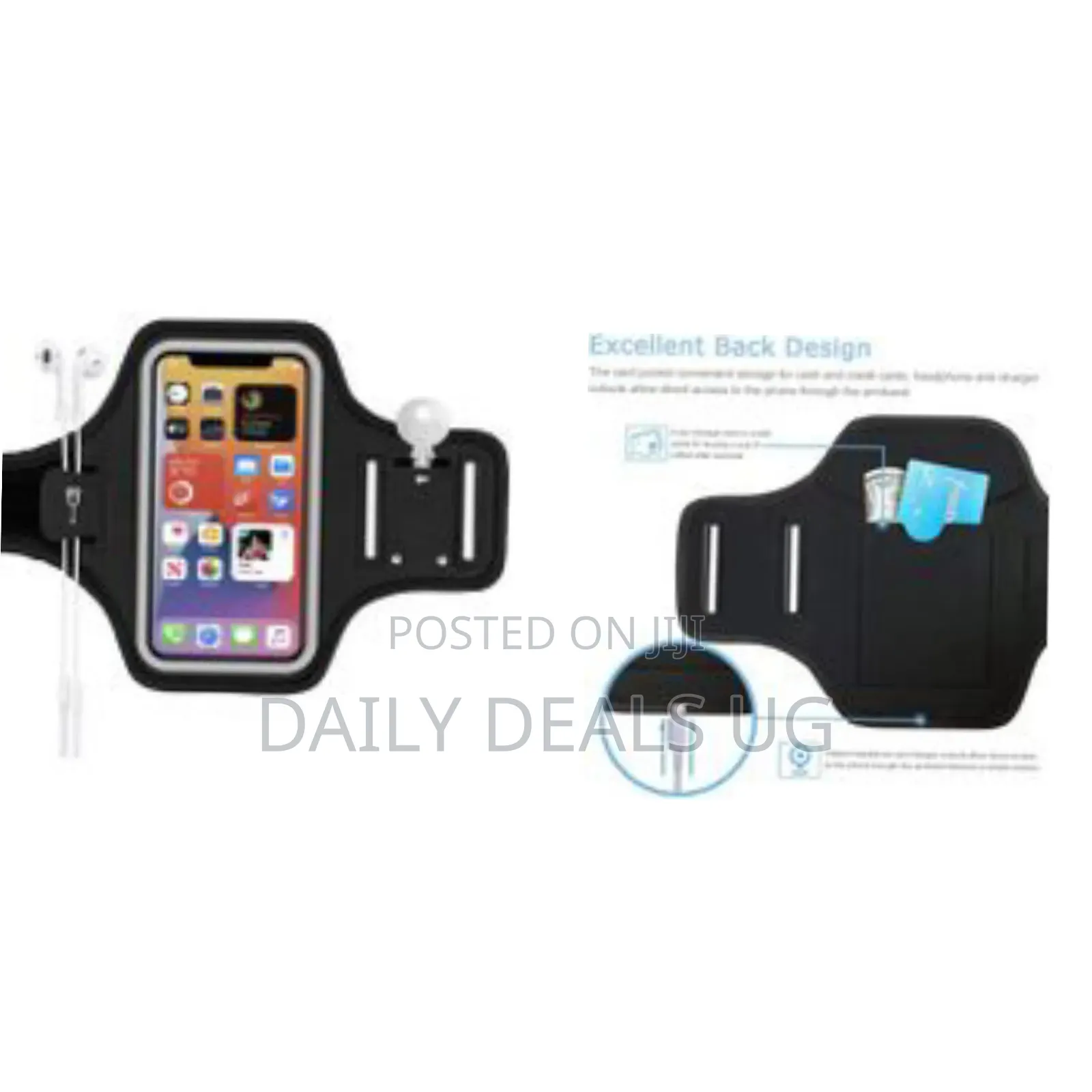 Earldom S18 Armband Bag, Phone Holder for Running, Jogging, Gym