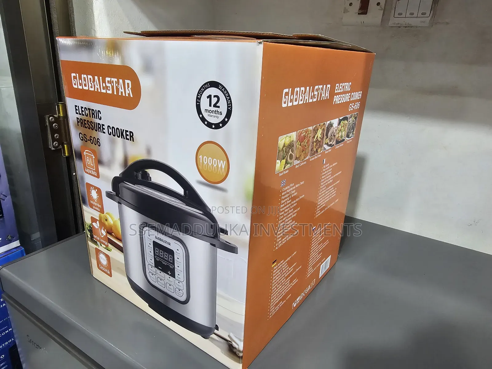 Globalstar Star Gs-606 Electric Pressure Cooker