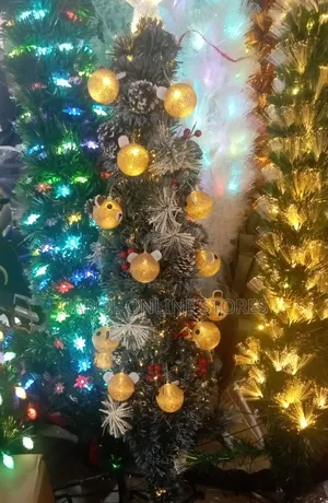 Christmas Trees With Lights 1.5m