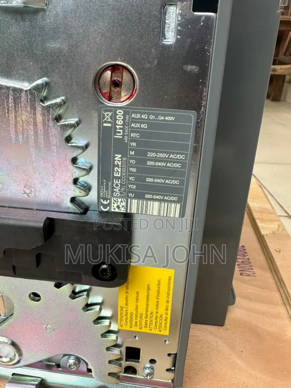 Selling an Air Circuit Breaker
