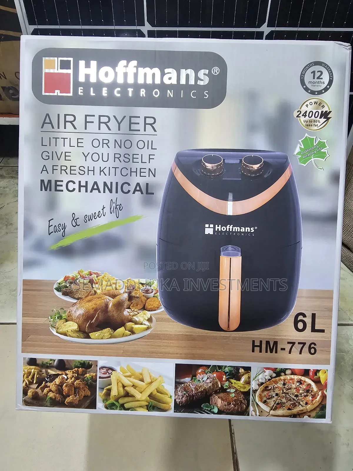Hoffmans Hm-776 Electric Air Fryer
