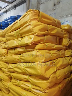 2pcs 6x6mtrs Heavyduty Multifunctional Yellow Turpalins