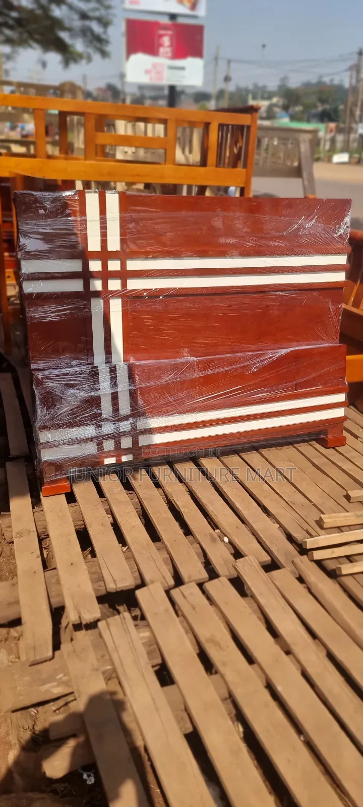 Wooden Bed