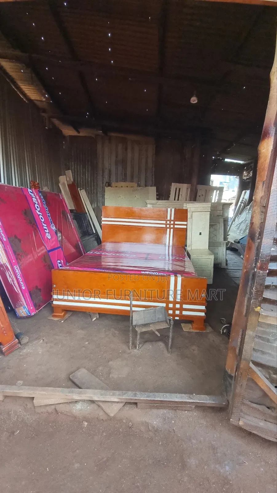 Wooden Bed