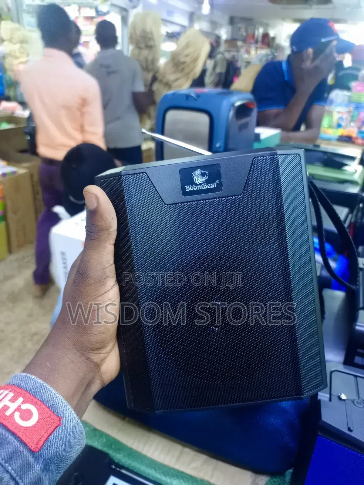 Boombest Wireless Bluetooth Speaker With Tf/Usb/Radio - Multicolor
