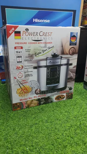 Powercrest 7litrs Pressure Cooker With Steamer