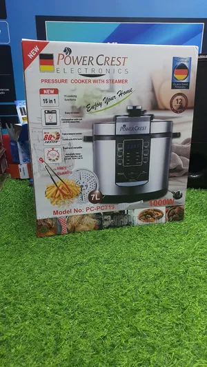 Powercrest 7litrs Pressure Cooker With Steamer