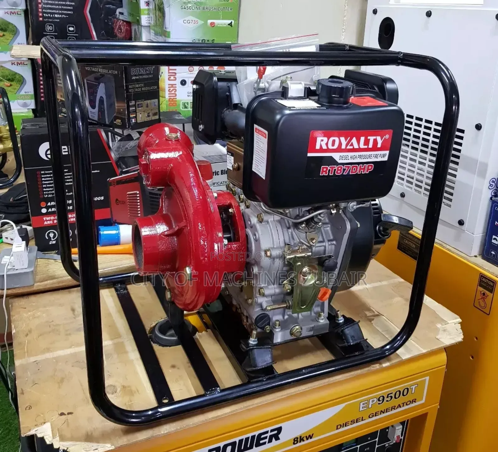 Diesel High Pressure Water Pump
