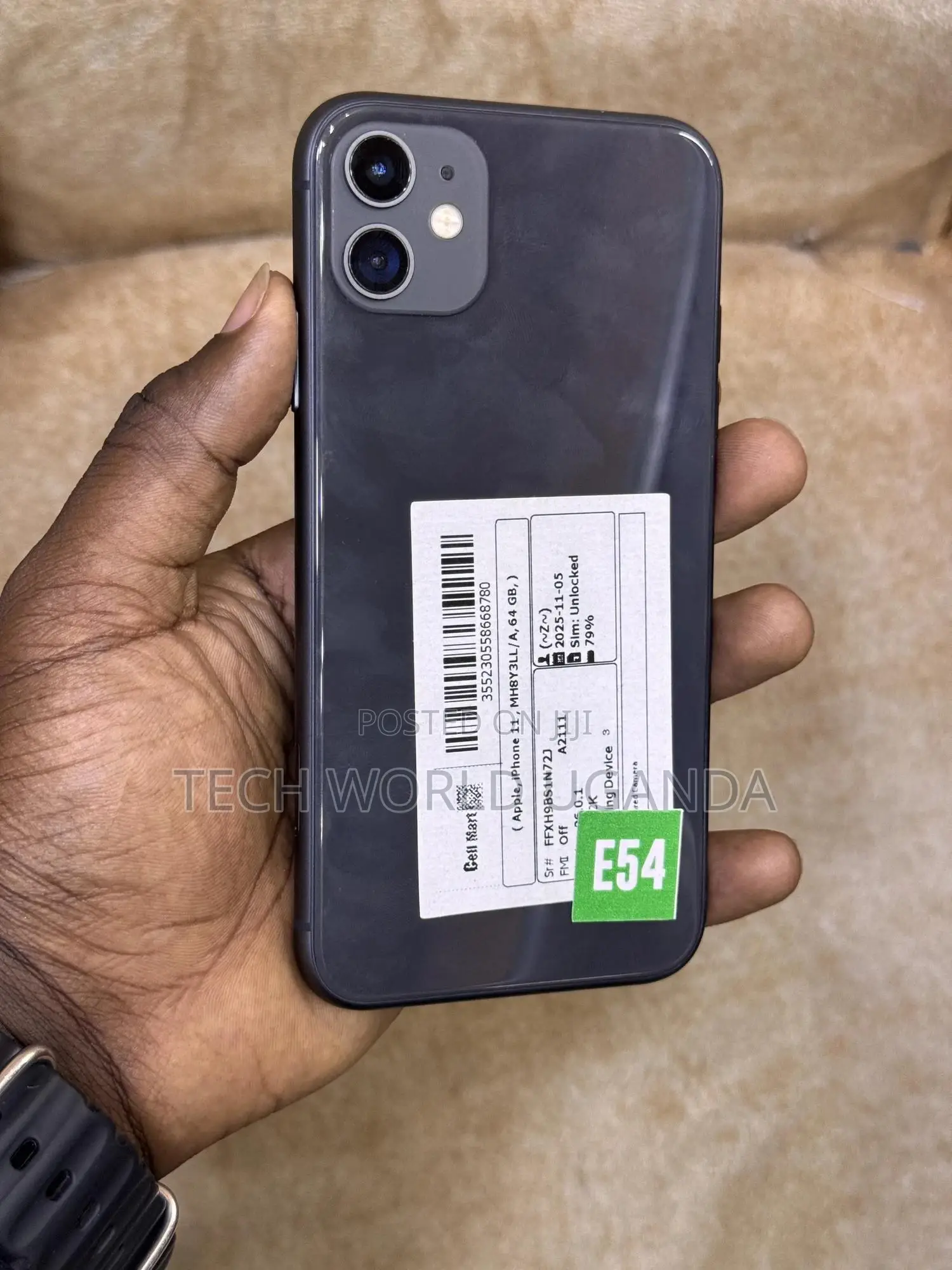 Apple iPhone 11 64 GB Black