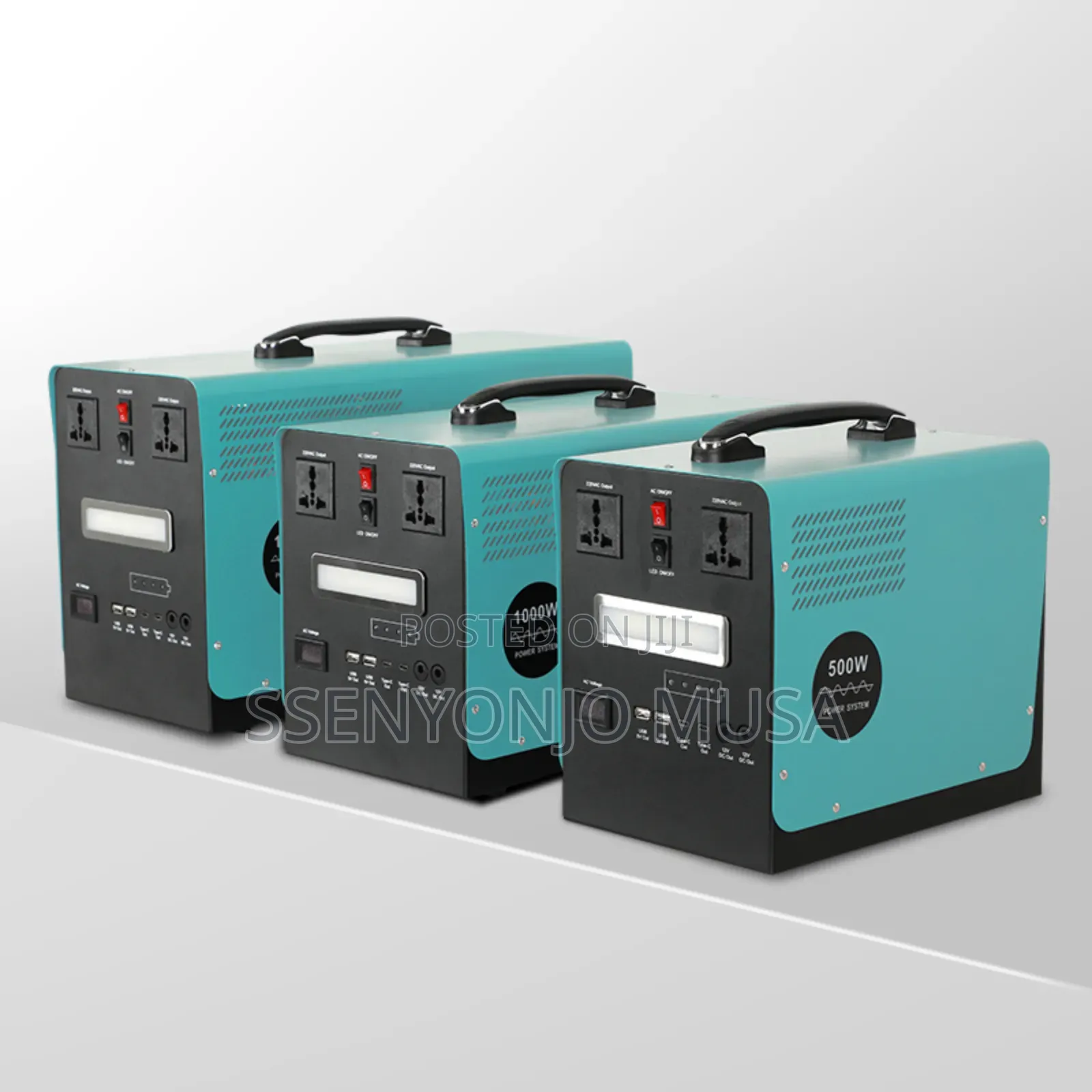Portable Solar Power Station – 500w / 1000w / 1500w