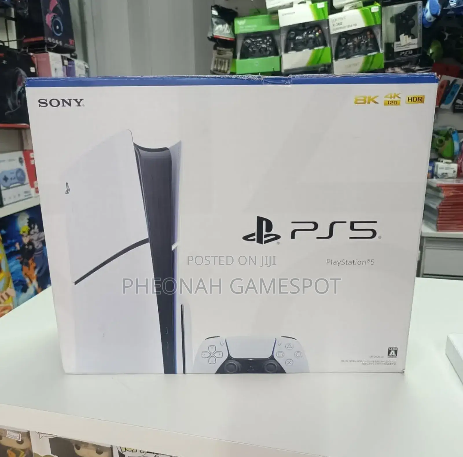New in Box Ps5 Slim Disc Version, 1 Controller, No Games