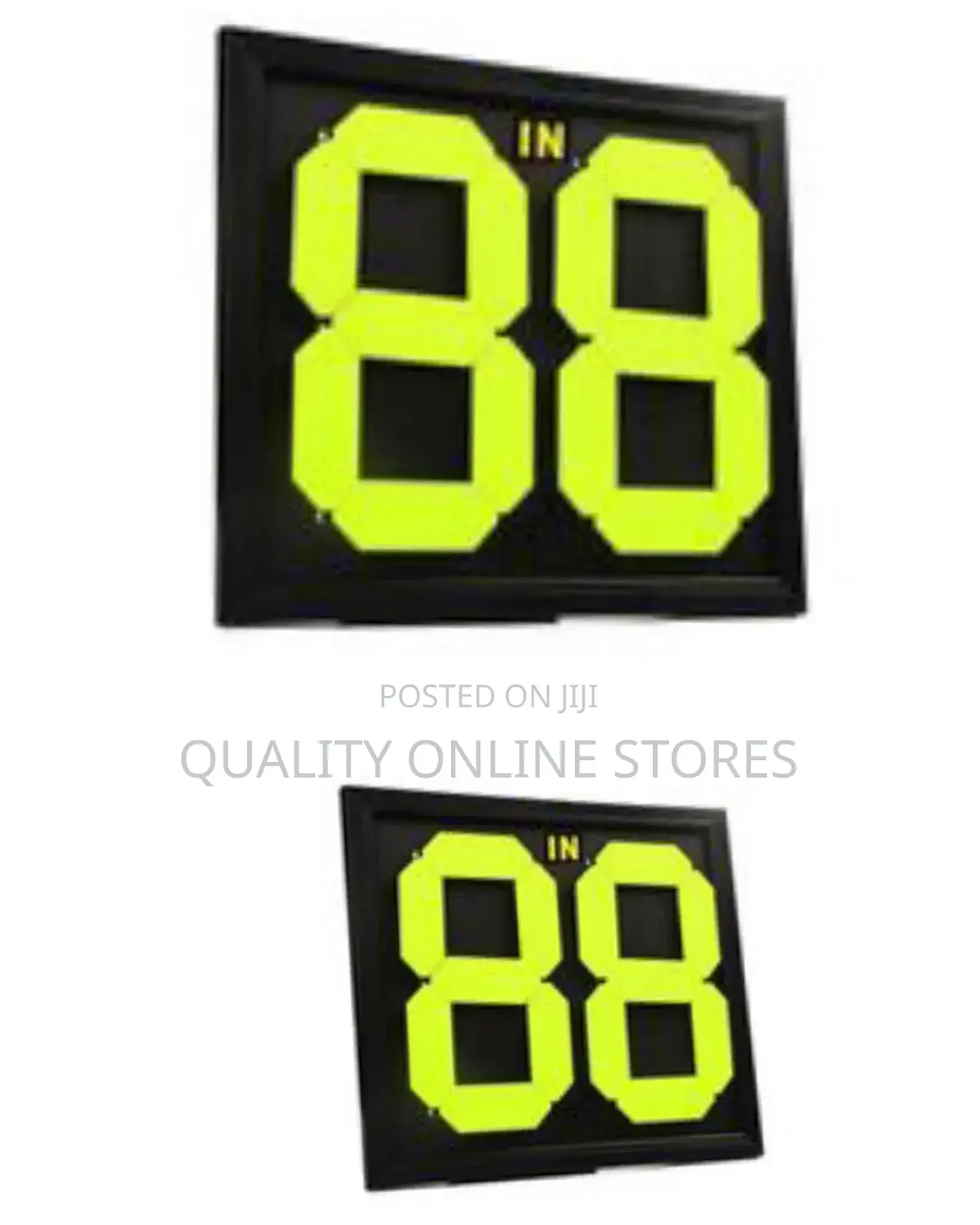 Manual Soccer Substitution Board