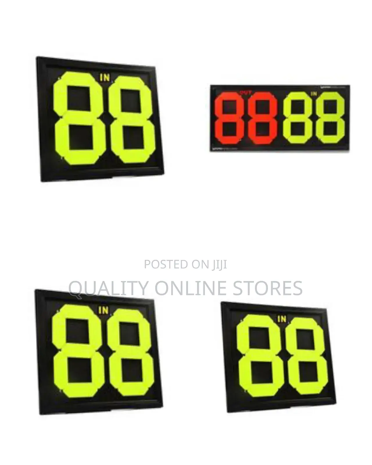 Manual Soccer Substitution Board