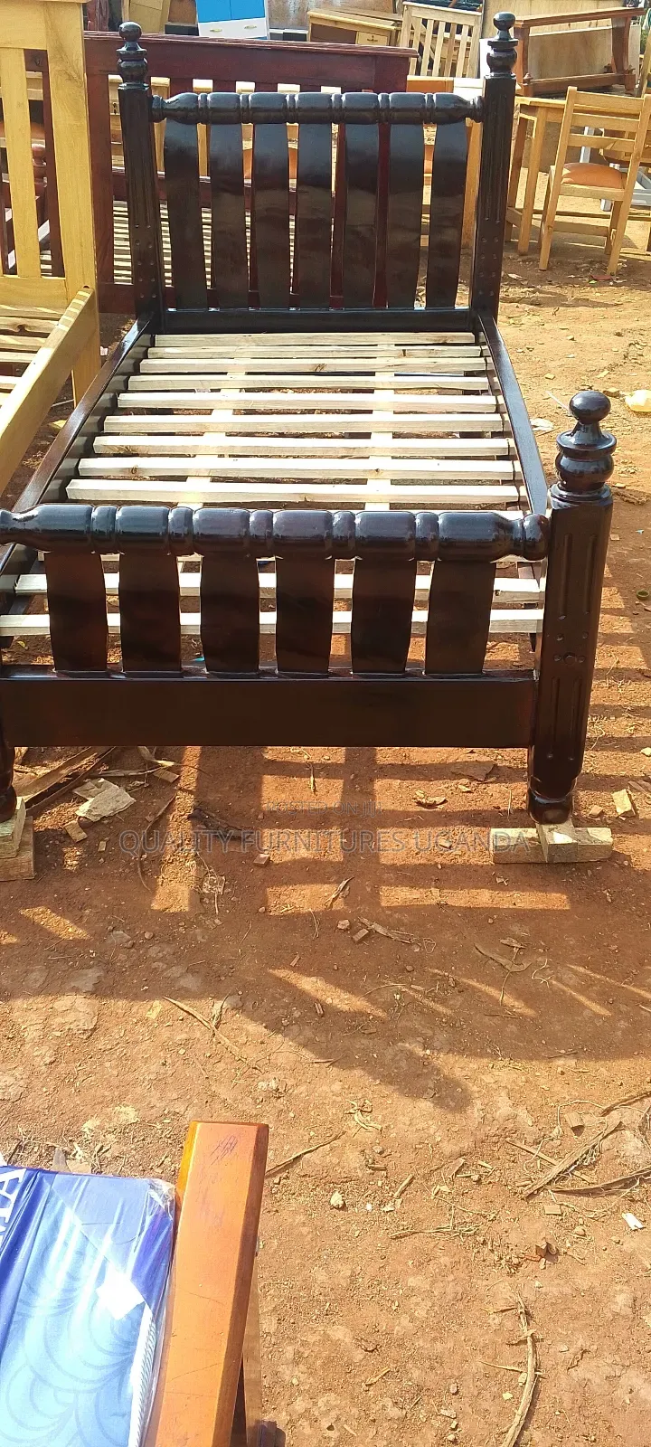 Wooden Colored Bed(3 by 6)