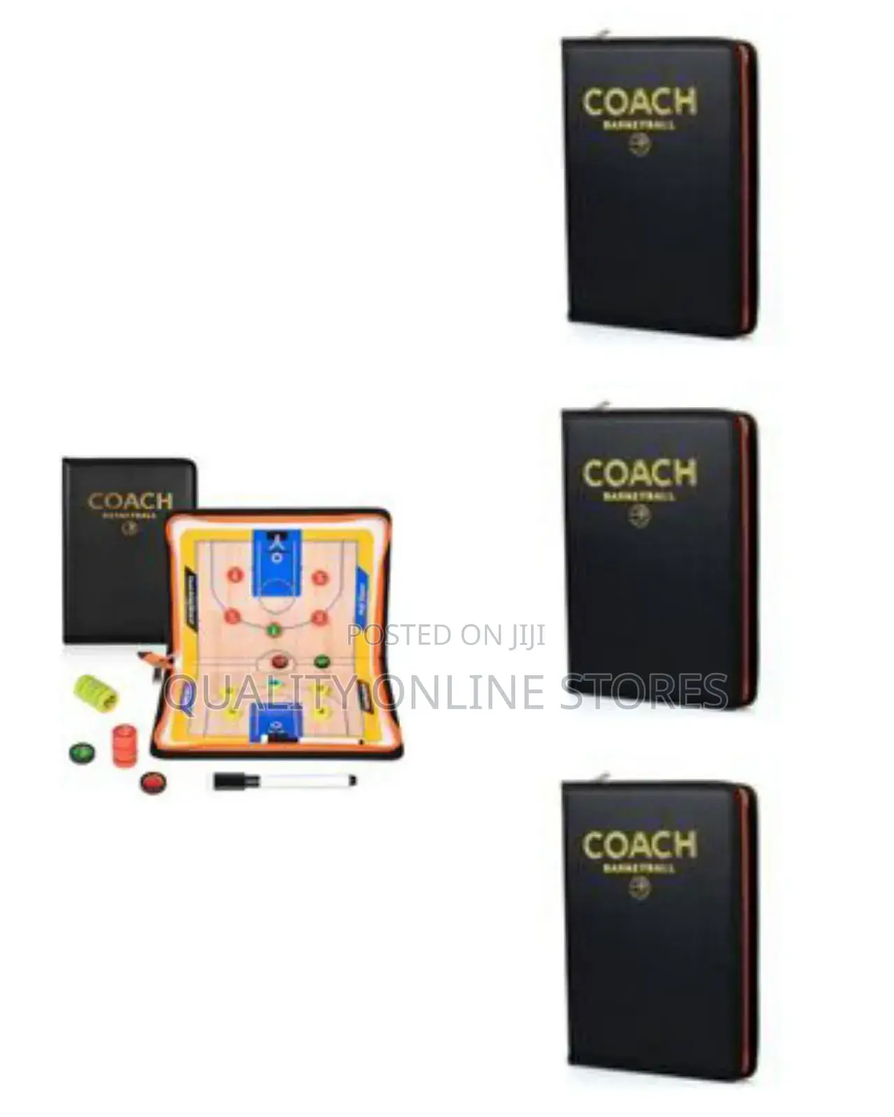 Premium Basketball Coach's Tactics Portfolio - Multicolor