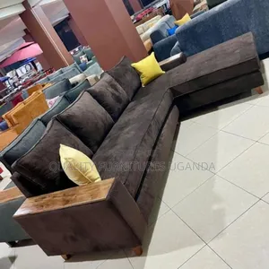 Dark Brown Sofa Set