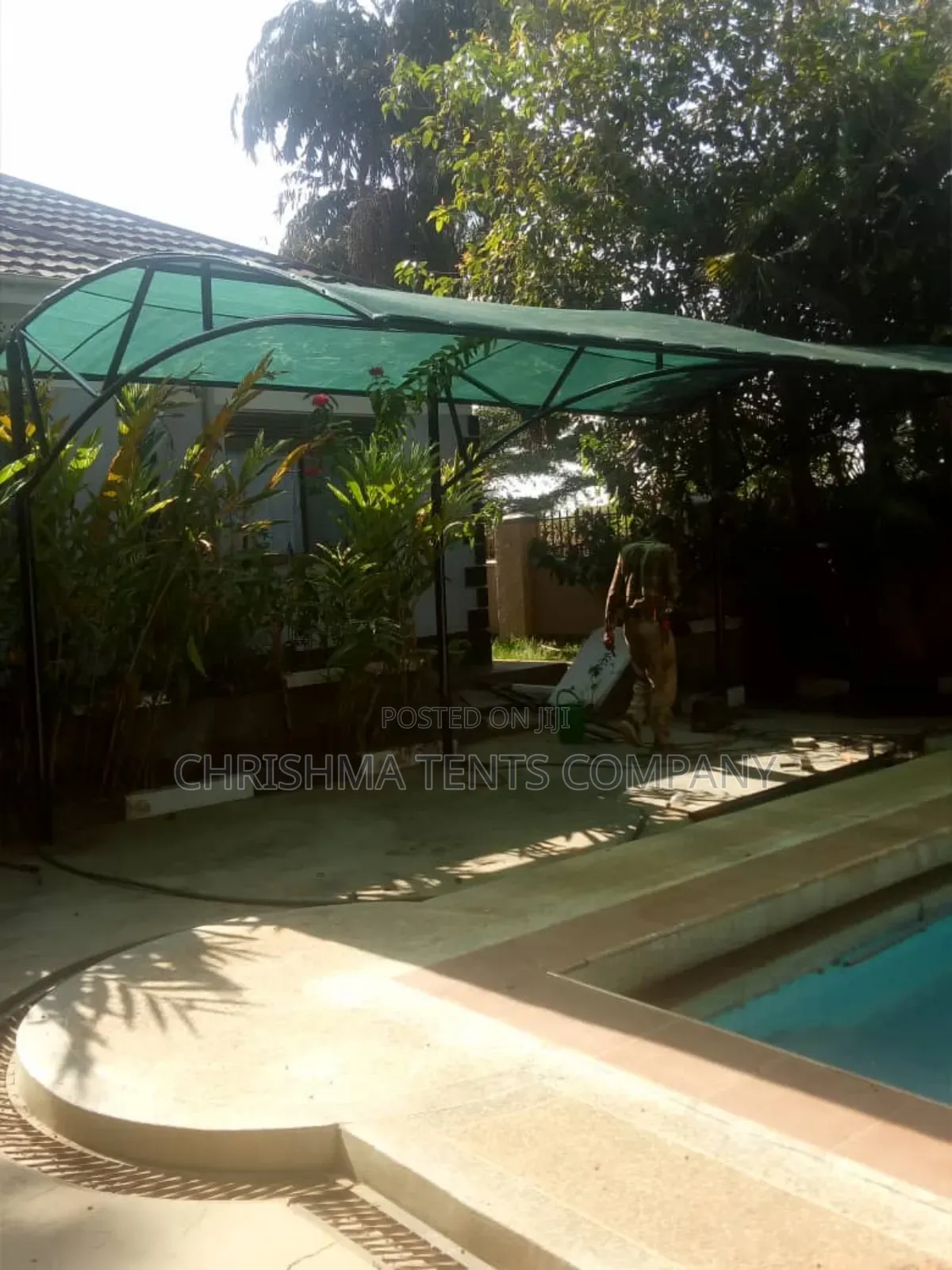 Home Shade in Waterproof Net Material