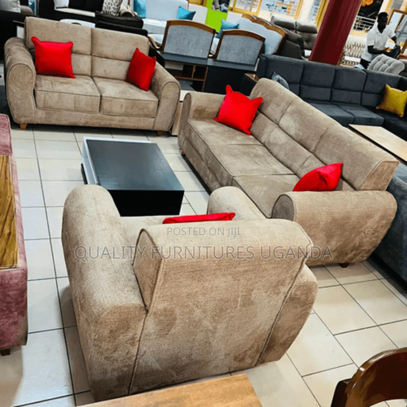 3,2,1 Fixed Chair Sofa