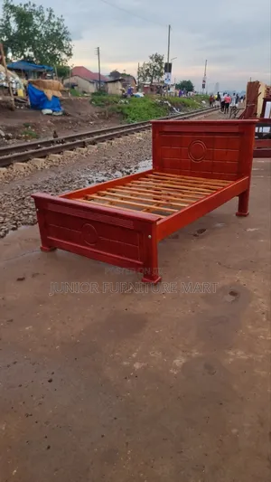 Modern Hardwood Tile Bed