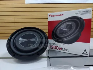 Pioneer Ts-A2500ls4 1200w Max Component Subwoofer