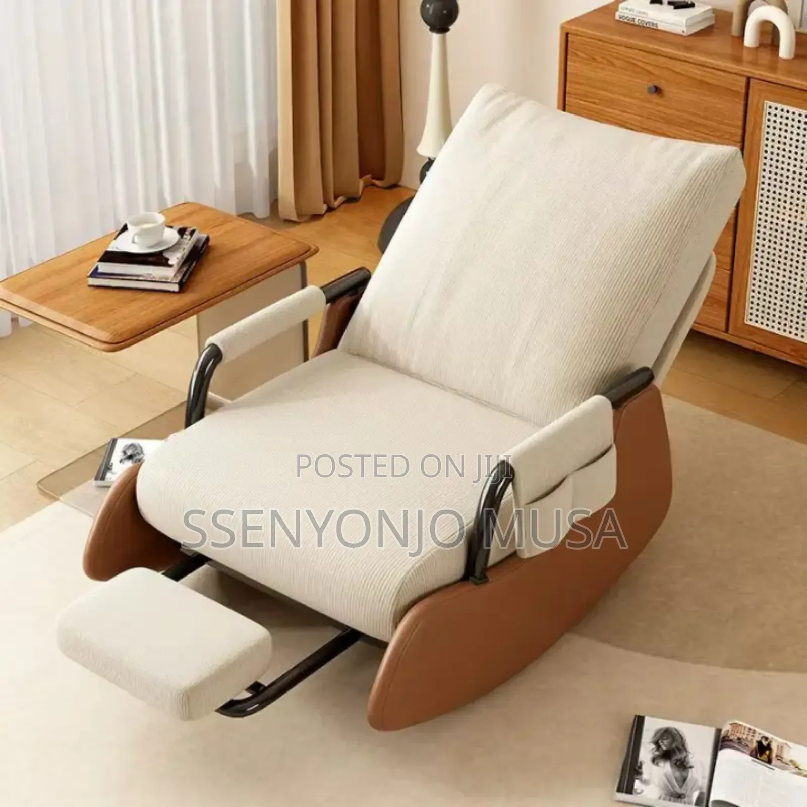 Reclining Folding Lazy Sofa Chair – Office Nap Home Lounge