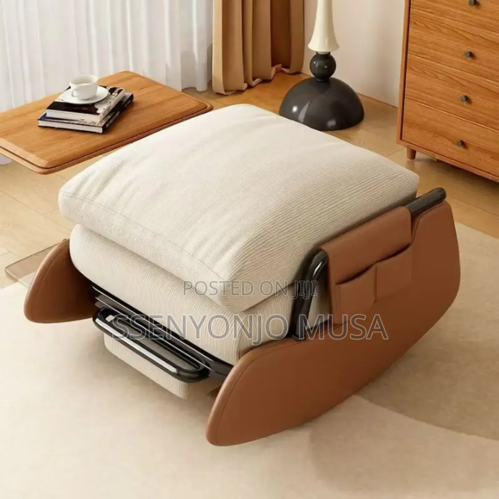 Reclining Folding Lazy Sofa Chair – Office Nap Home Lounge