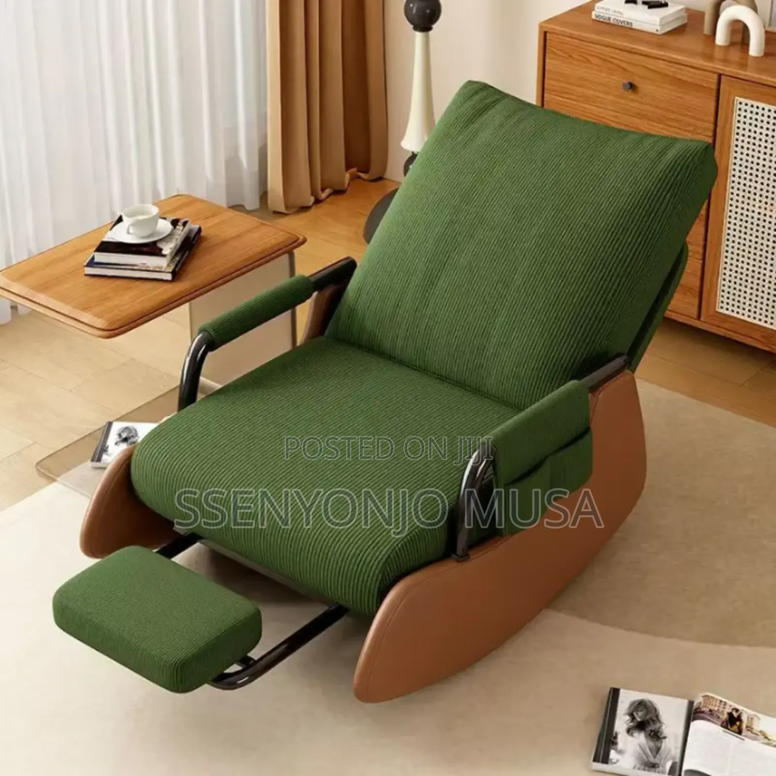 Reclining Folding Lazy Sofa Chair – Office Nap Home Lounge