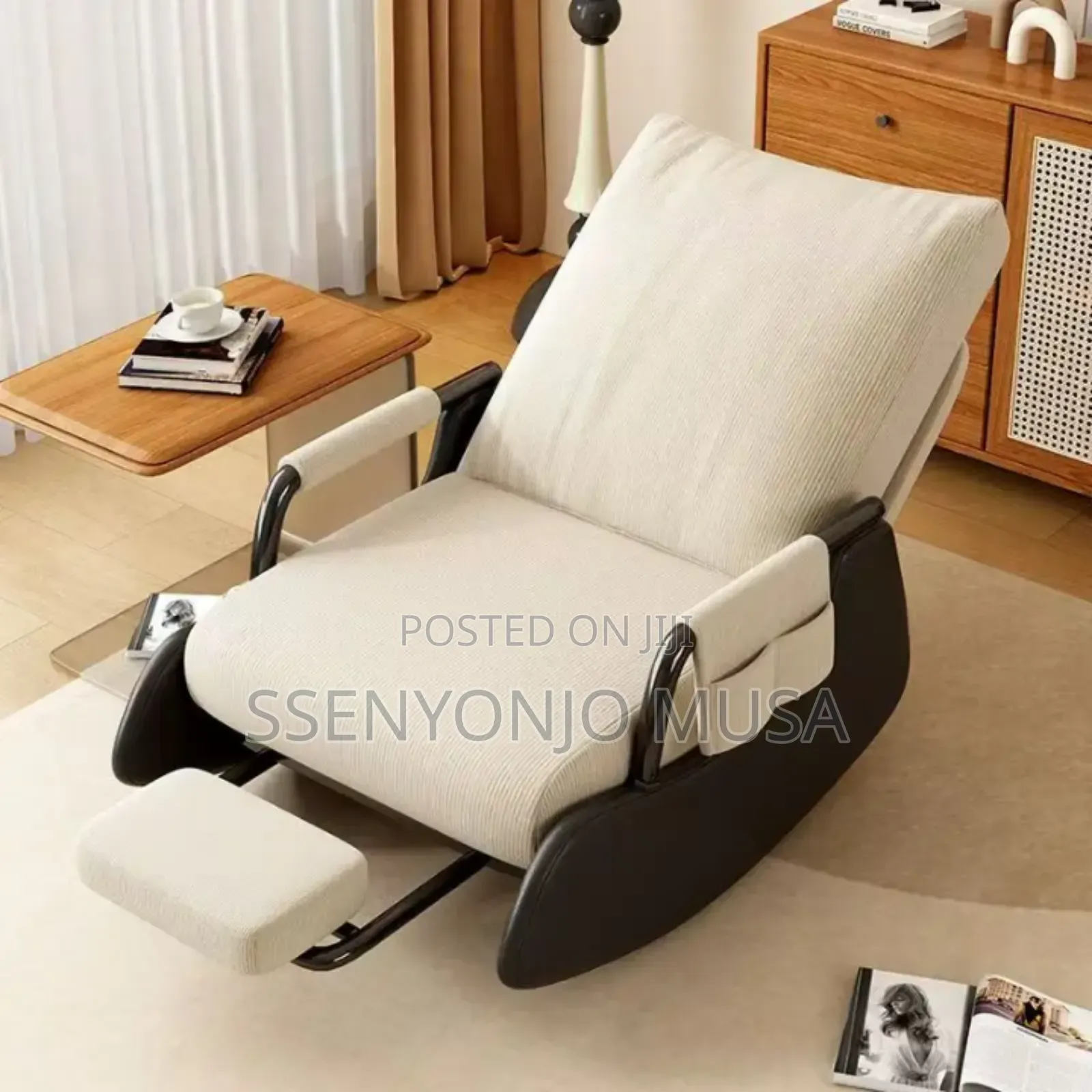 Reclining Folding Lazy Sofa Chair – Office Nap Home Lounge
