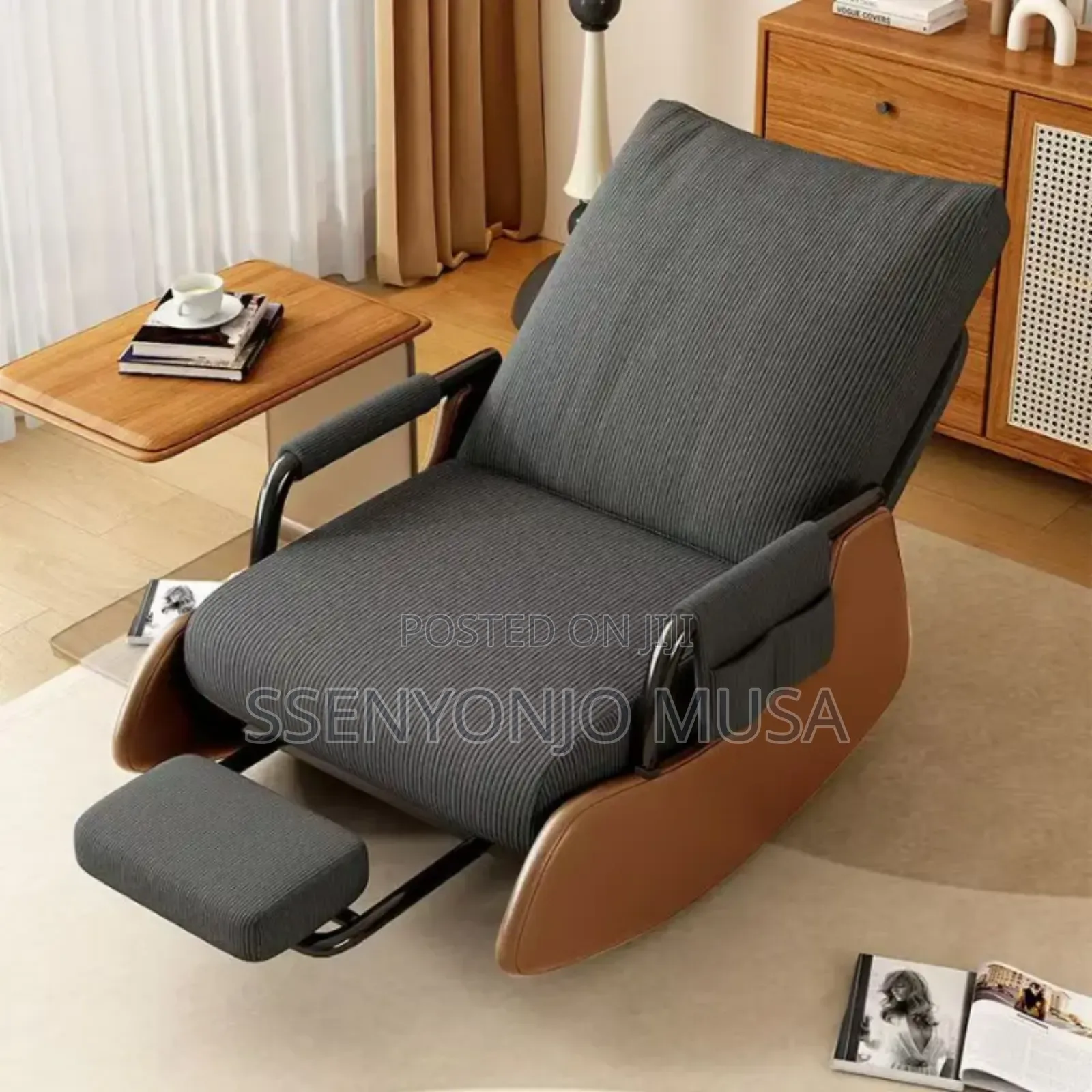 Reclining Folding Lazy Sofa Chair – Office Nap Home Lounge