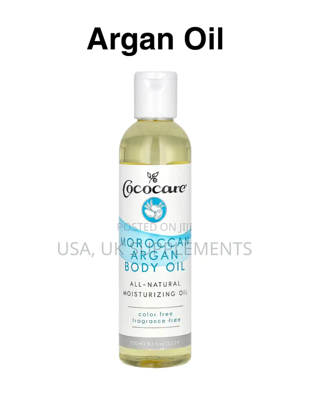 Moroccan Argan Oil Fragrance Free 250ml