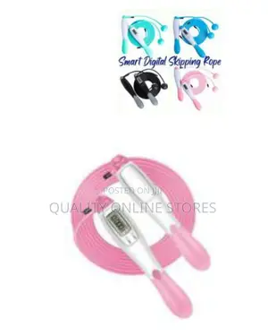 Smart Digital Jump Rope With LCD Counter - Multicolor