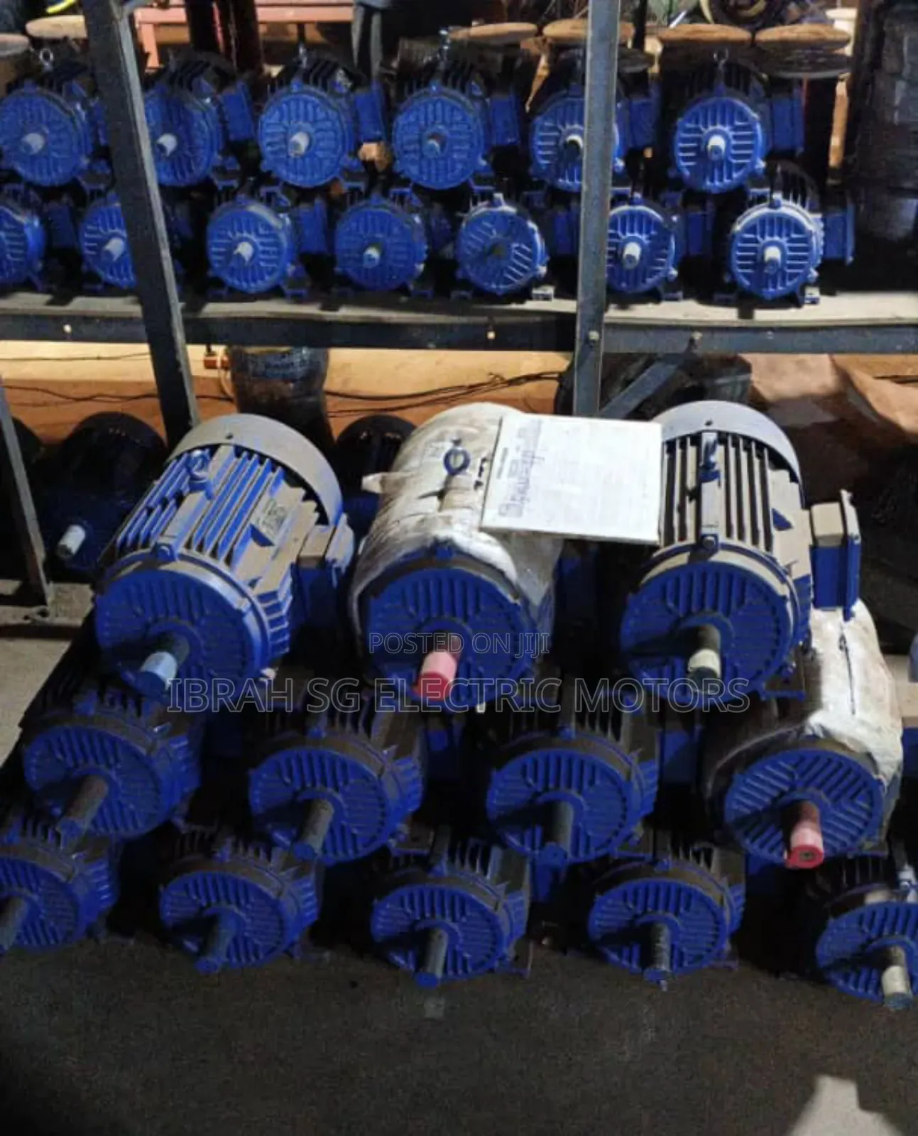 Three Phase and Single Phase Motors Available in Plenty