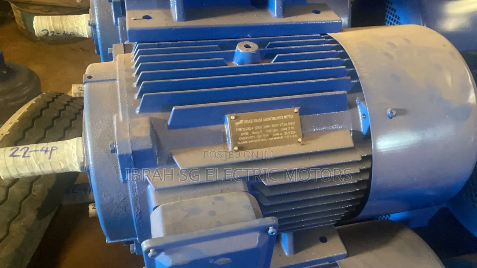 Three Phase and Single Phase Motors Available in Plenty