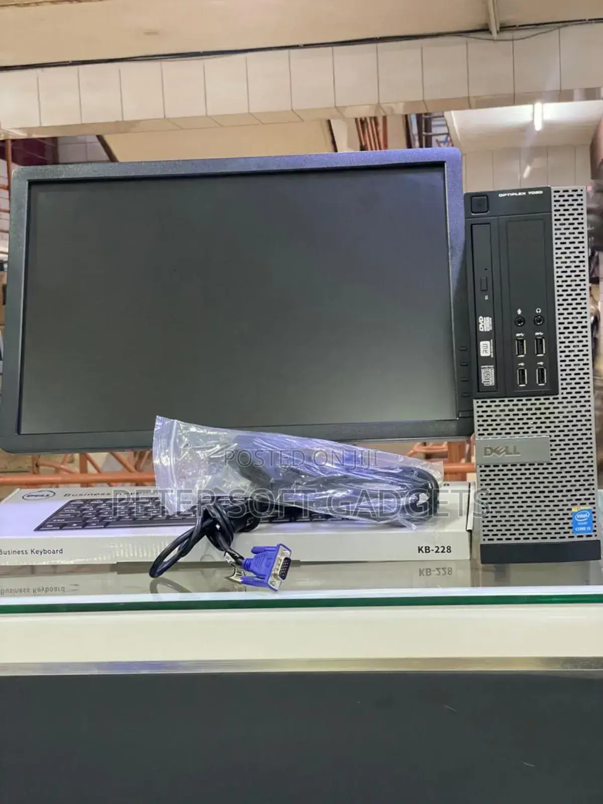 Desktop Computer Dell OptiPlex 7010 4GB Intel Core I5 HDD 500GB