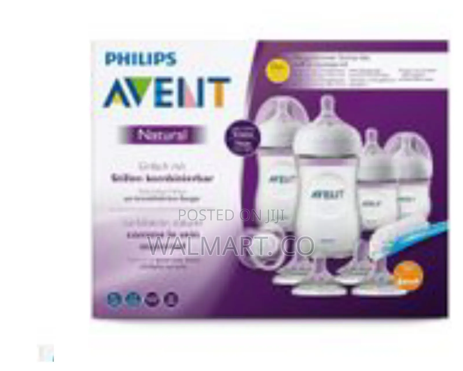 Avent Natural Baby Bottle Starter Set 4 Bottles