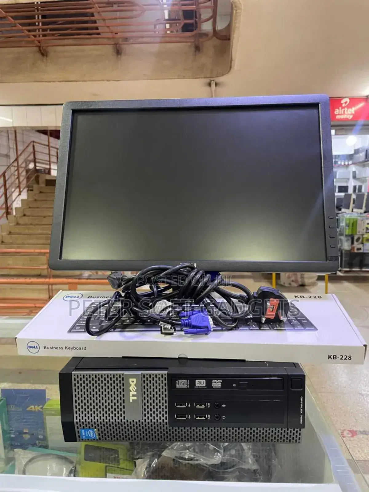 Desktop Computer Dell OptiPlex 3050 8GB Intel Core I5 HDD 500GB