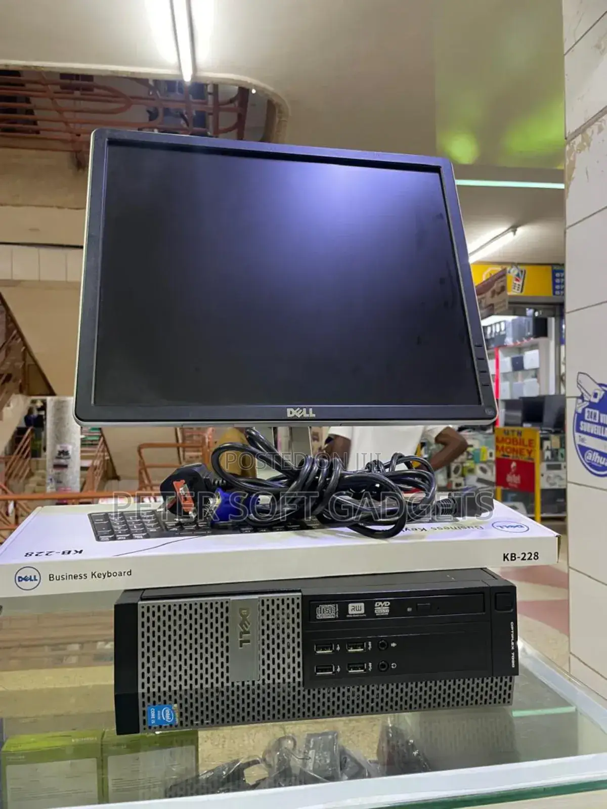 Desktop Computer Dell OptiPlex 3010 4GB Intel Core I5 HDD 500GB